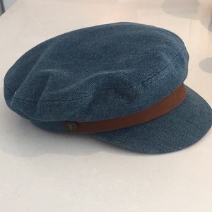 Brixton Fiddler hat, light denim